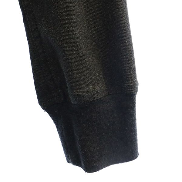 AVIREX アヴィレックス ロゴワッペン ジップジャケット F グレー レディース