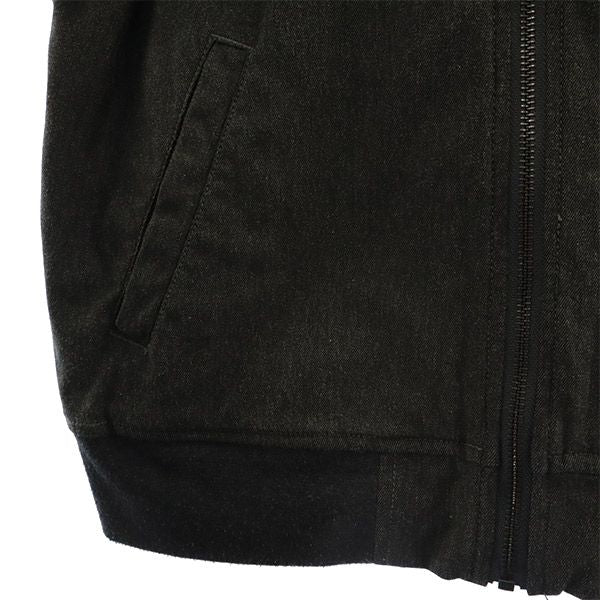 AVIREX アヴィレックス ロゴワッペン ジップジャケット F グレー レディース