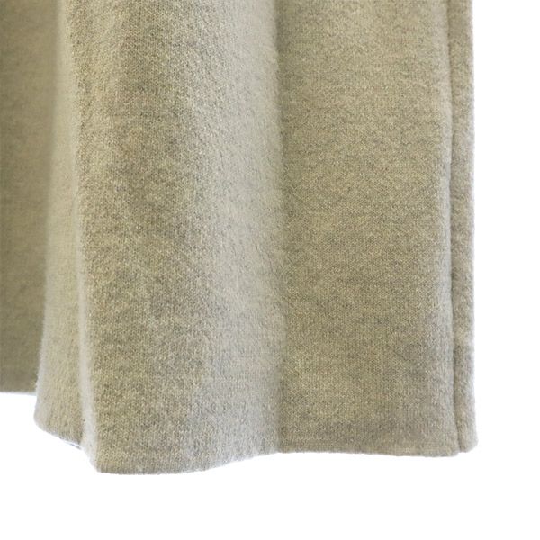 uncrave アンクレイヴ 長袖 ウールミックス ロングワンピース 1 グレー レディース