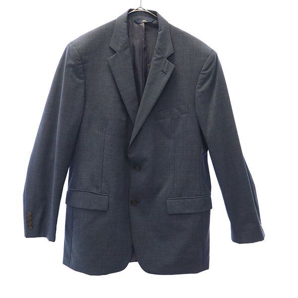 サンヨンロク チェック ウールジャケット 42L ブルー 346 ブルックスブラザーズ メンズ