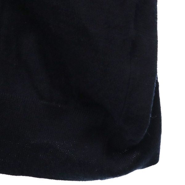 エンフォルド 長袖 ウール セーター 38 ブラック ENFOLD アシンメトリー変形ニット レディース