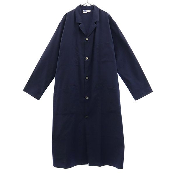 Tergal VT チェスターコート ネイビー メンズ