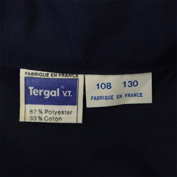 Tergal VT チェスターコート ネイビー メンズ