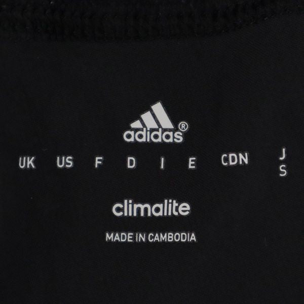 アディダス ロゴプリント トレーニング ハーフパンツ S ブラック adidas スポーツ レディース