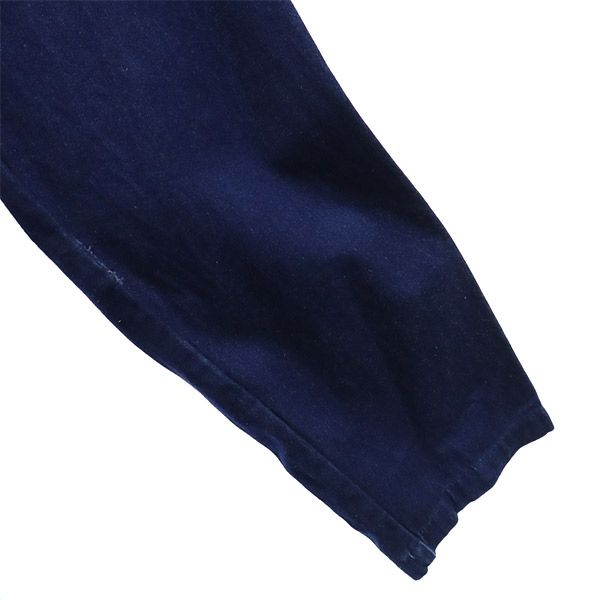 Badhiya バディーヤ デニム チェスターコート 2 ネイビー メンズ