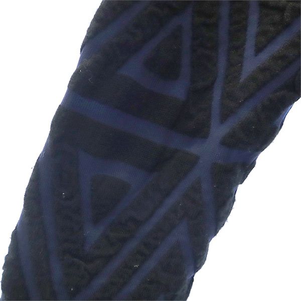 EN ROUTE アンルート 総柄 長袖 セーター 2 ネイビー×ブラック ニット ユナイテッドアローズ メンズ