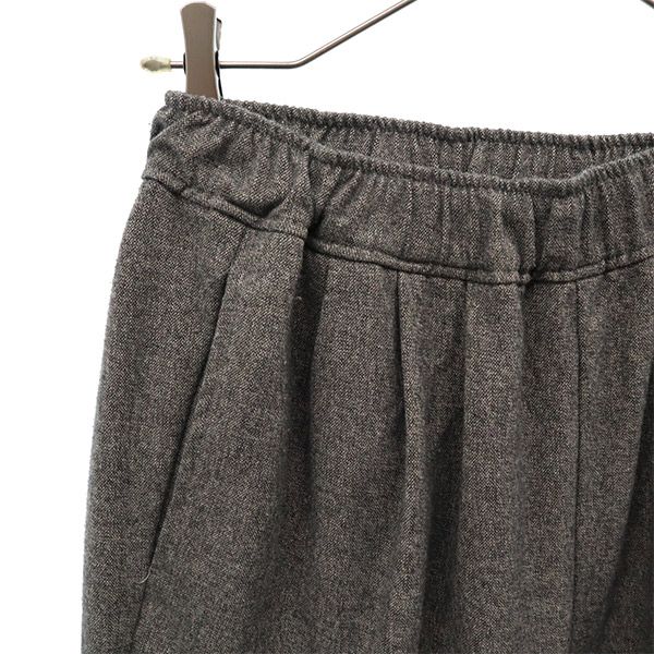 オオカミとフクロウ 日本製 テーパードパンツ グレー PORTOM レディース