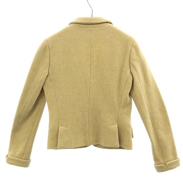 RALPH LAUREN ラルフローレン 日本製 ウールジャケット 7 ベージュ レディース