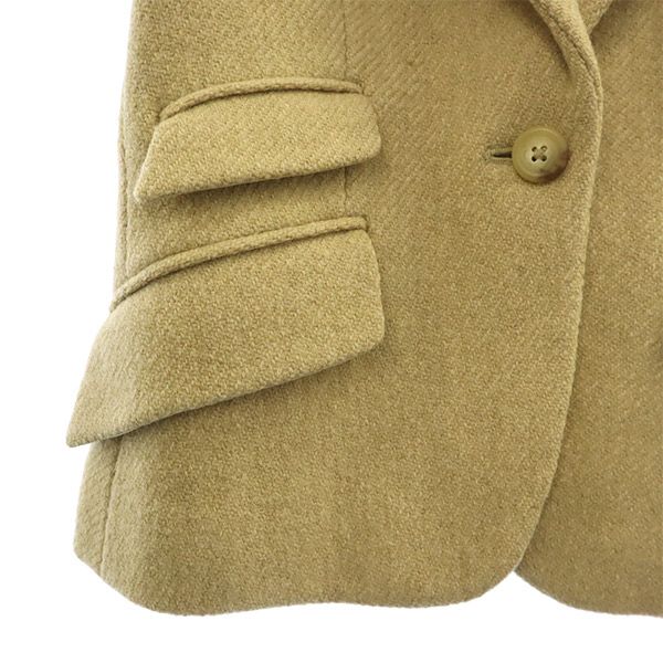 RALPH LAUREN ラルフローレン 日本製 ウールジャケット 7 ベージュ レディース
