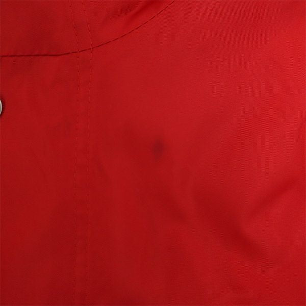 Danke Schon ダンケシェーン 切替 ナイロンジャケット F レッド×ブラック フード付き メンズ