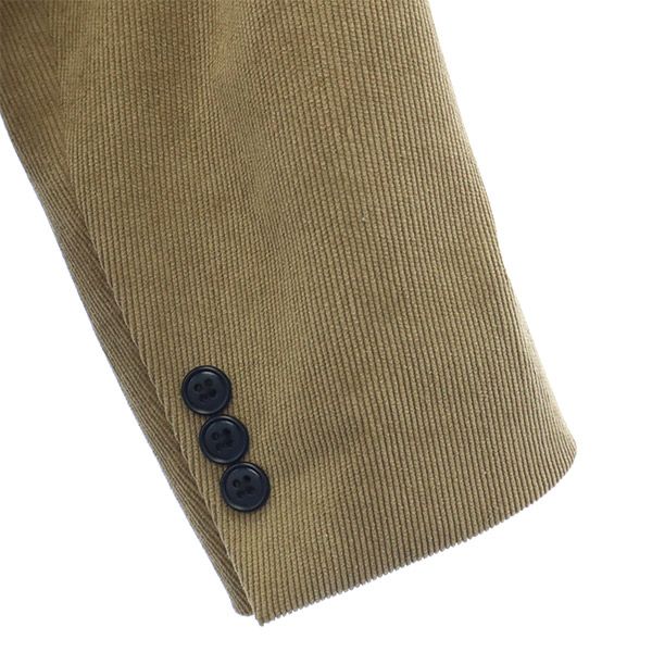WORK TRIP OUTFITS ワークトリップ アウトフィッツ コーデュロイ テーラードジャケット M ブラウン GREEN LABEL RELAXING メンズ