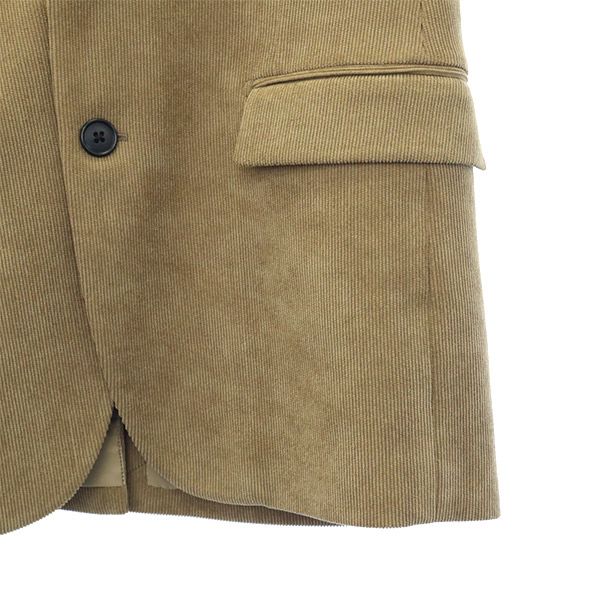 WORK TRIP OUTFITS ワークトリップ アウトフィッツ コーデュロイ テーラードジャケット M ブラウン GREEN LABEL RELAXING メンズ