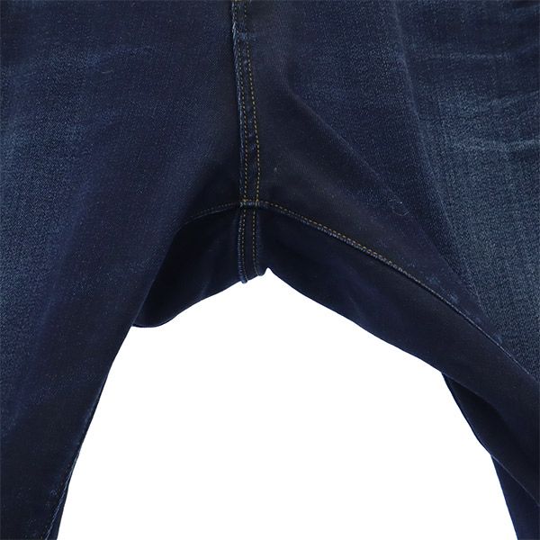 ジースターロウ デニムパンツ W27 ネイビー G-STAR RAW ジーパン アンクル クオーター レディース