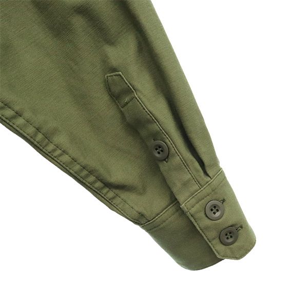 converse TOKYO コンバース トウキョウ ロゴバッジ 長袖 ノーカラーミリタリー シャツワンピース カーキ レディース