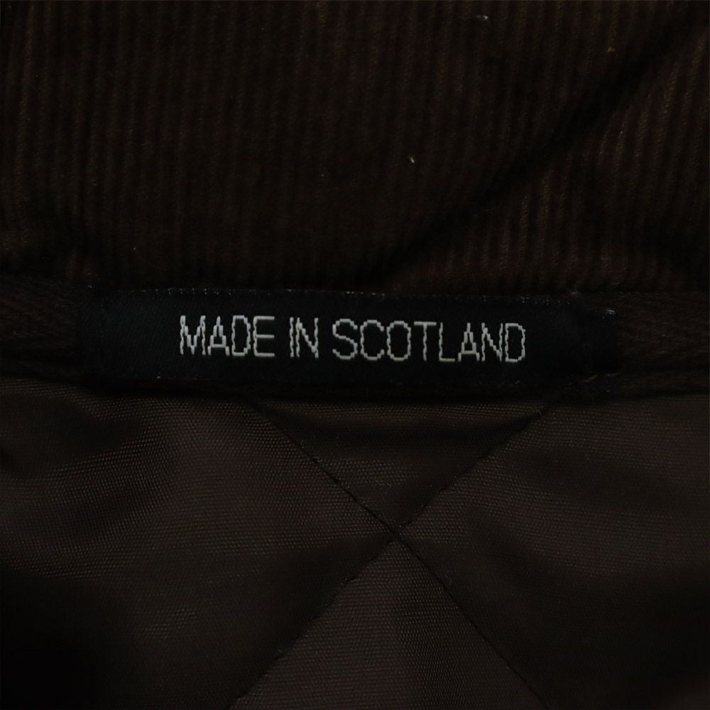 Traditional Weatherwear トラディショナルウェザーウェア 中綿 ダブルブレスト キルティングジャケット 32 ブラウン レディース