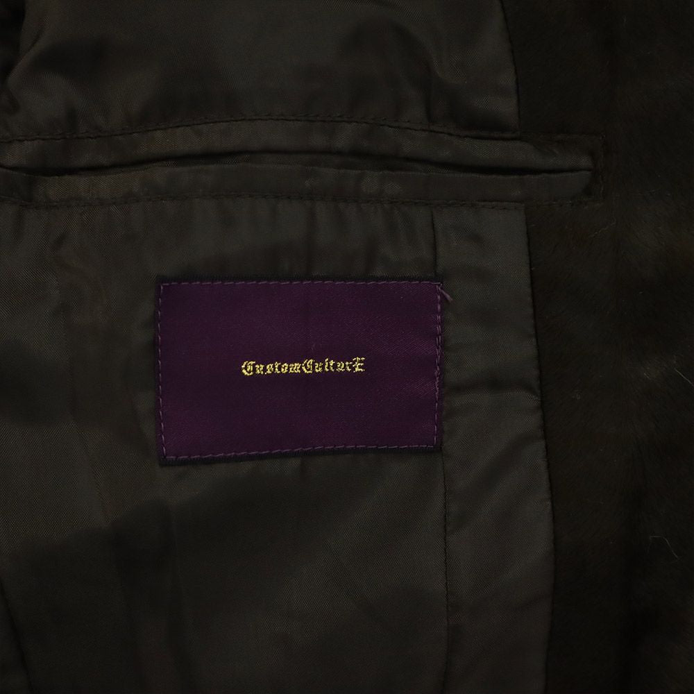 CUSTOM CULTURE カスタムカルチャー フォーマル ジャケット 44 ブラウン メンズ