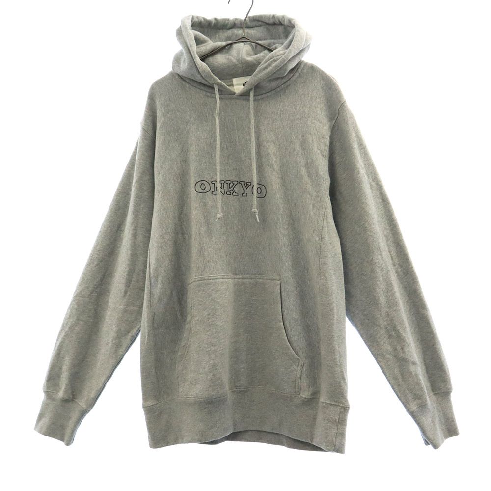 ナイジェルグラフ オンキヨー 10 CULTURE 20ss ロゴプリント 長袖 スウェットパーカー M グレー NAIJEL GRAPH x ONKYO x 10C プルオーバー トレーナー メンズ