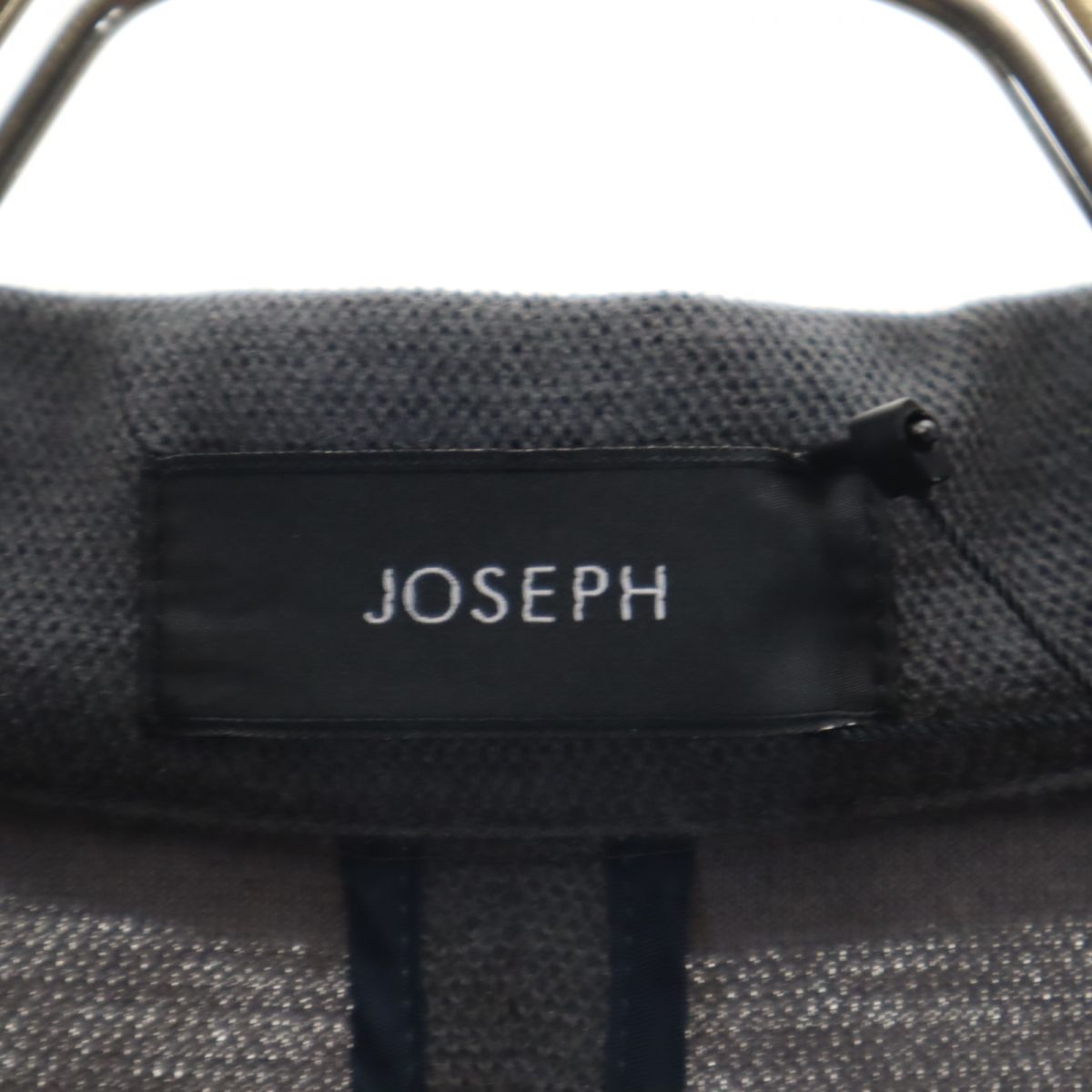 未使用 JOSEPH ジョセフ テーラードジャケット 36 グレー ウールブレンド 日本製 レディース