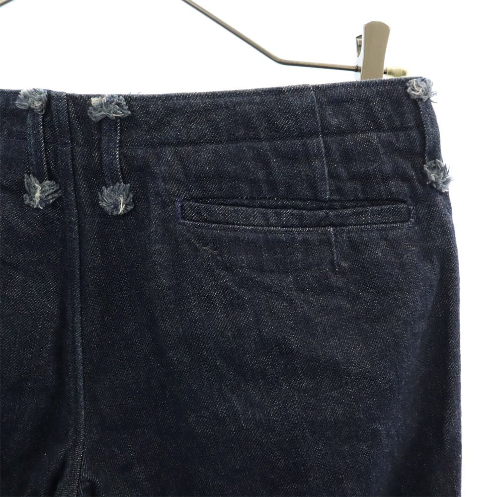 45rpm 45アールピーエム ルーズ ストレートデニムパンツ 2 ネイビー ジーパン レディース