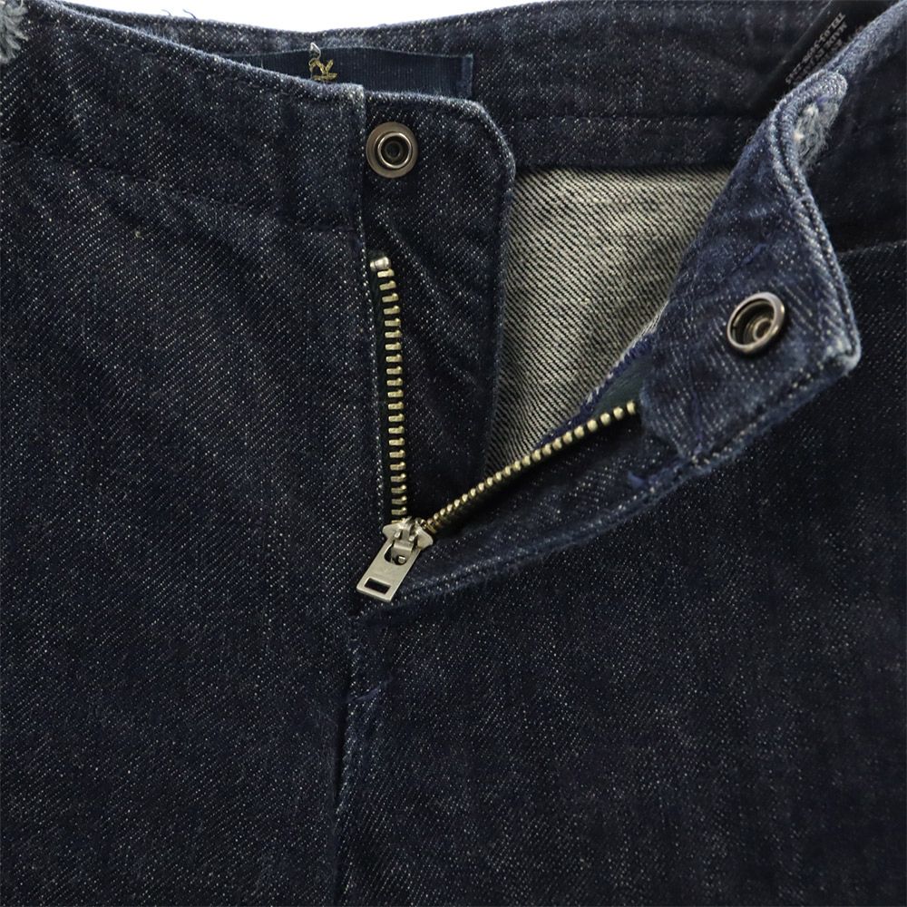 45rpm 45アールピーエム ルーズ ストレートデニムパンツ 2 ネイビー ジーパン レディース