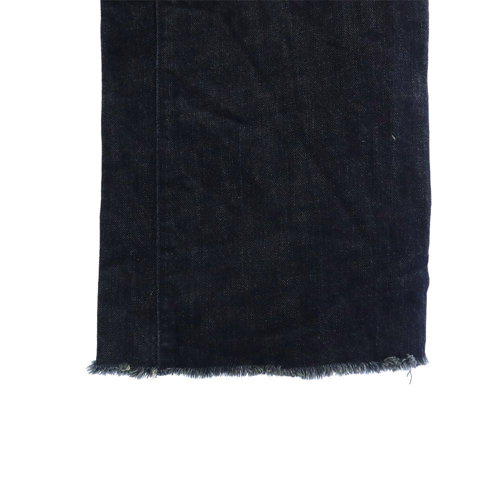 45rpm 45アールピーエム ルーズ ストレートデニムパンツ 2 ネイビー ジーパン レディース