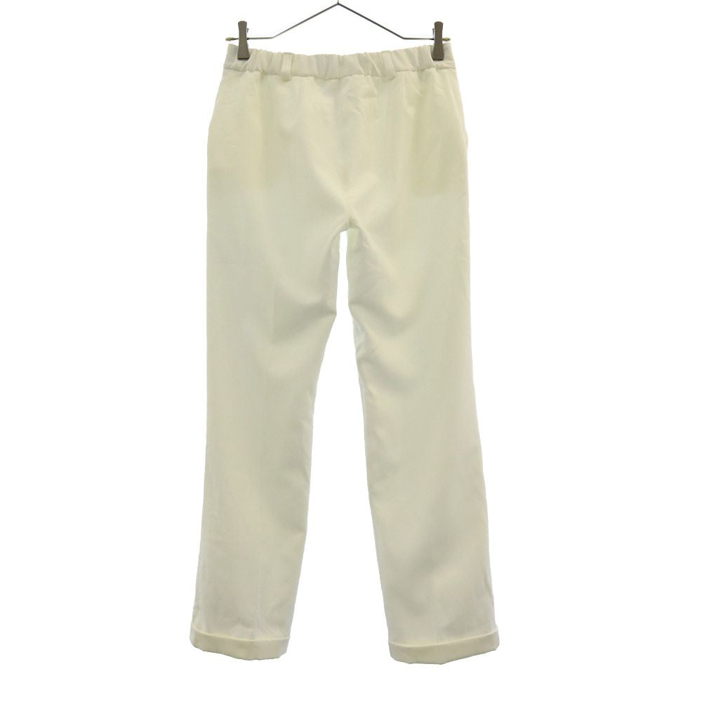 NARACAMICIE ナラカミーチェ 未使用 イタリア製 スラックスパンツ 0 ホワイト タグ付 レディース