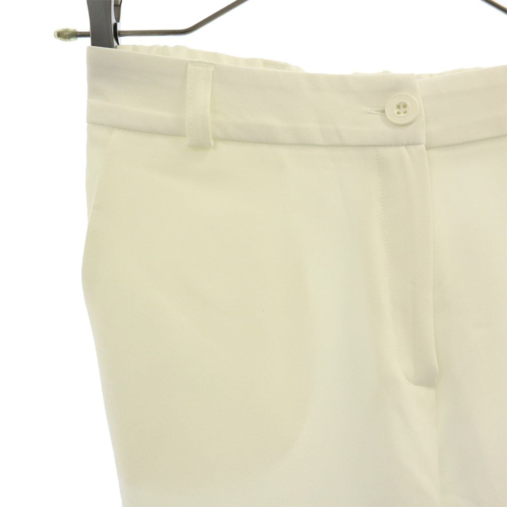 NARACAMICIE ナラカミーチェ 未使用 イタリア製 スラックスパンツ 0 ホワイト タグ付 レディース