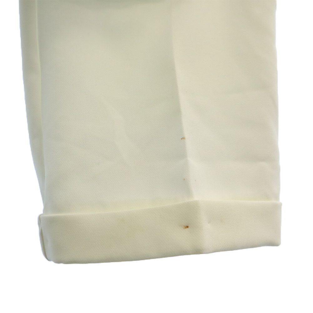 NARACAMICIE ナラカミーチェ 未使用 イタリア製 スラックスパンツ 0 ホワイト タグ付 レディース