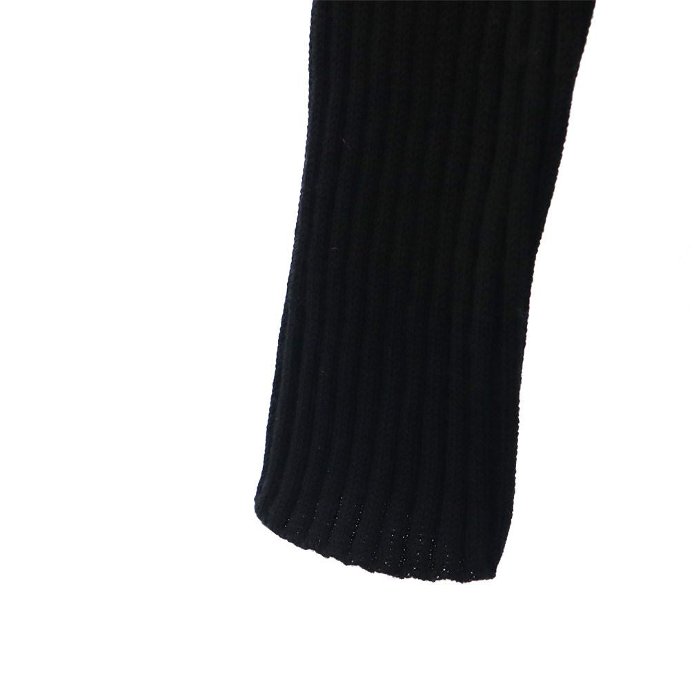 Rene boutique ルネブティック 長袖 ウール ニット カーディガン 9 ブラック レディース