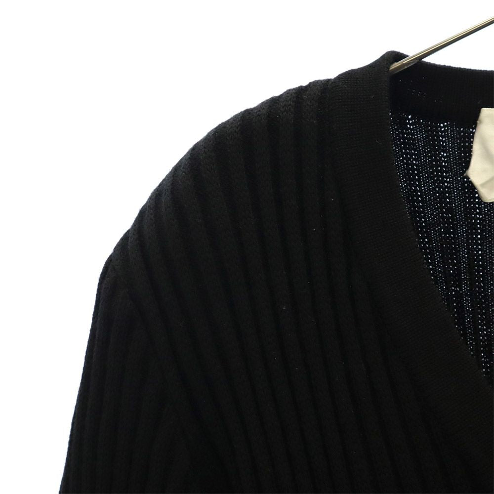 Rene boutique ルネブティック 長袖 ウール ニット カーディガン 9 ブラック レディース