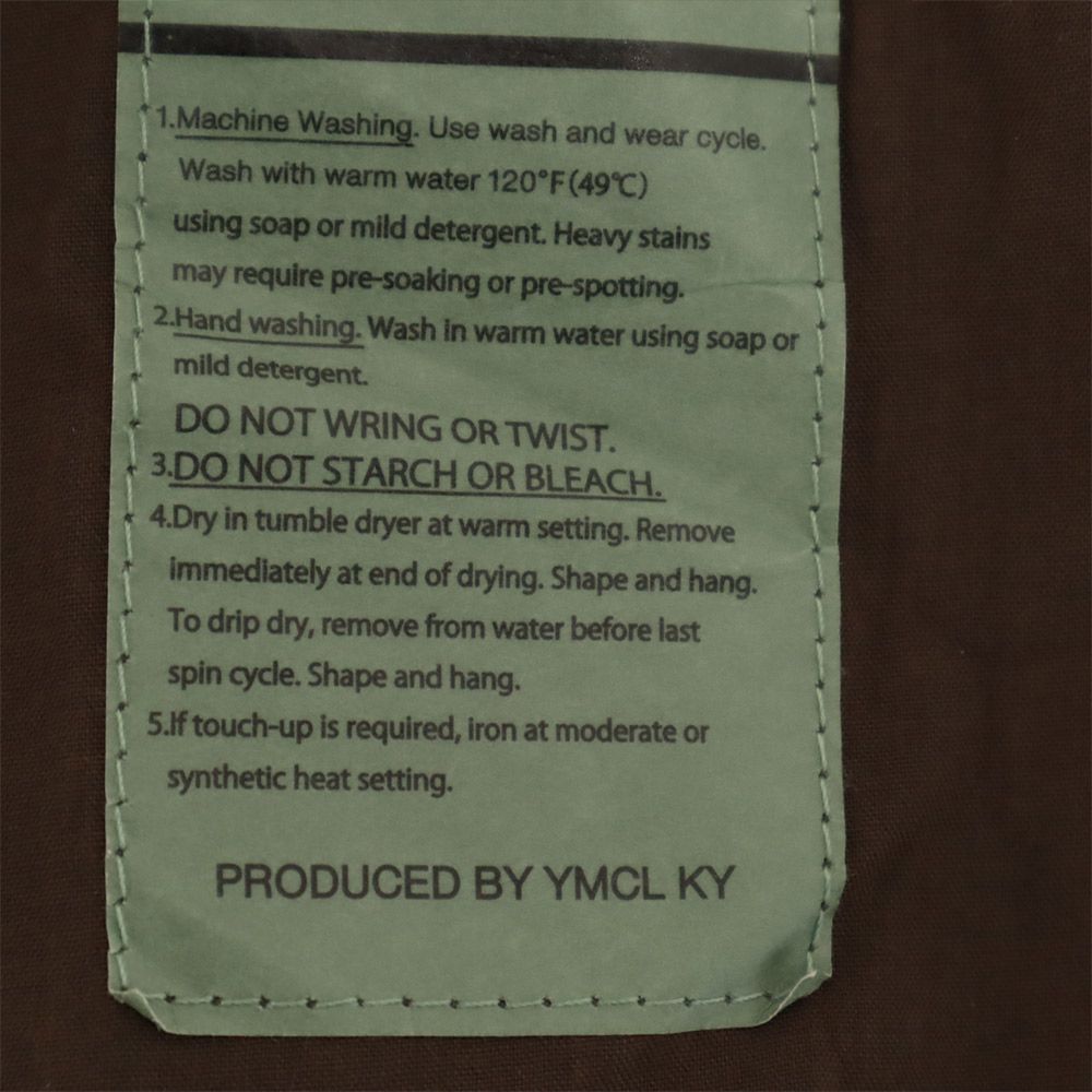 ワイエムシーエルケーワイ ミリタリー カーゴパンツ L ブラウン YMCLKY ボタンフライ メンズ