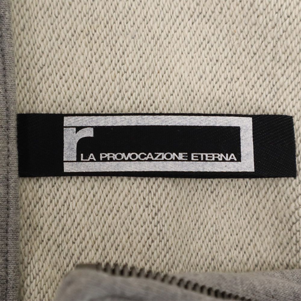 R LA PROVOCAZIONE ETERNA アールリップヴァンウィンクル ジップジャケット 4 グレー メンズ