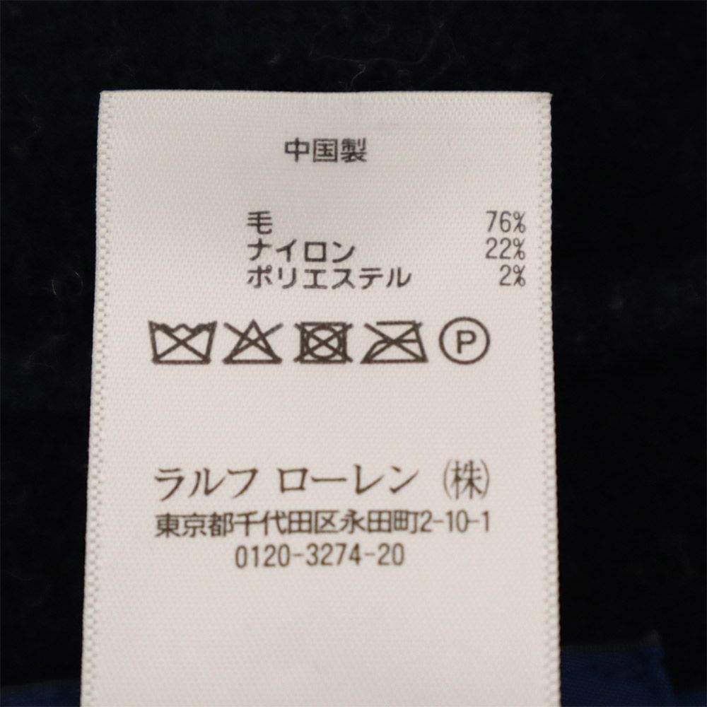 ポロラルフローレン ウールジャケット XS ネイビー POLO RALPH LAUREN メンズ