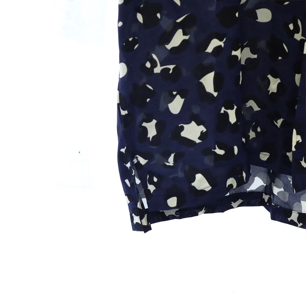 WELDER ウェルダー 19ss 総柄 長袖 オープンカラーシャツ 3 ネイビー メンズ