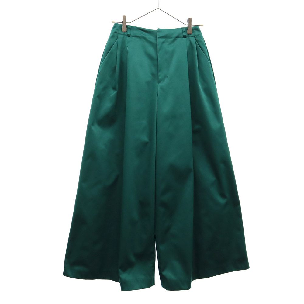 未使用 ELENDEEK エレンディーク ガウチョパンツ 2 グリーン レディース