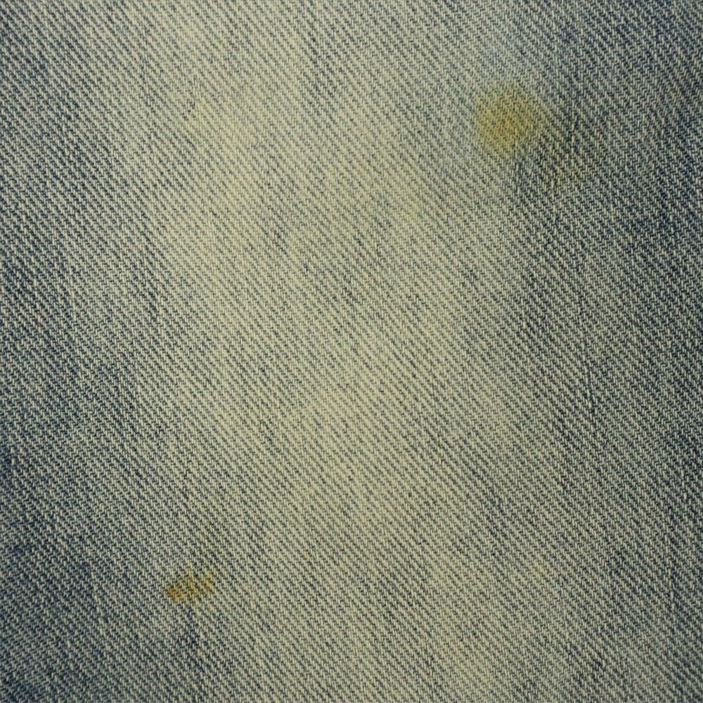 LEFLAH レフラー ロゴ刺繍 テーパードデニムパンツ XL ブルー ジーパン メンズ