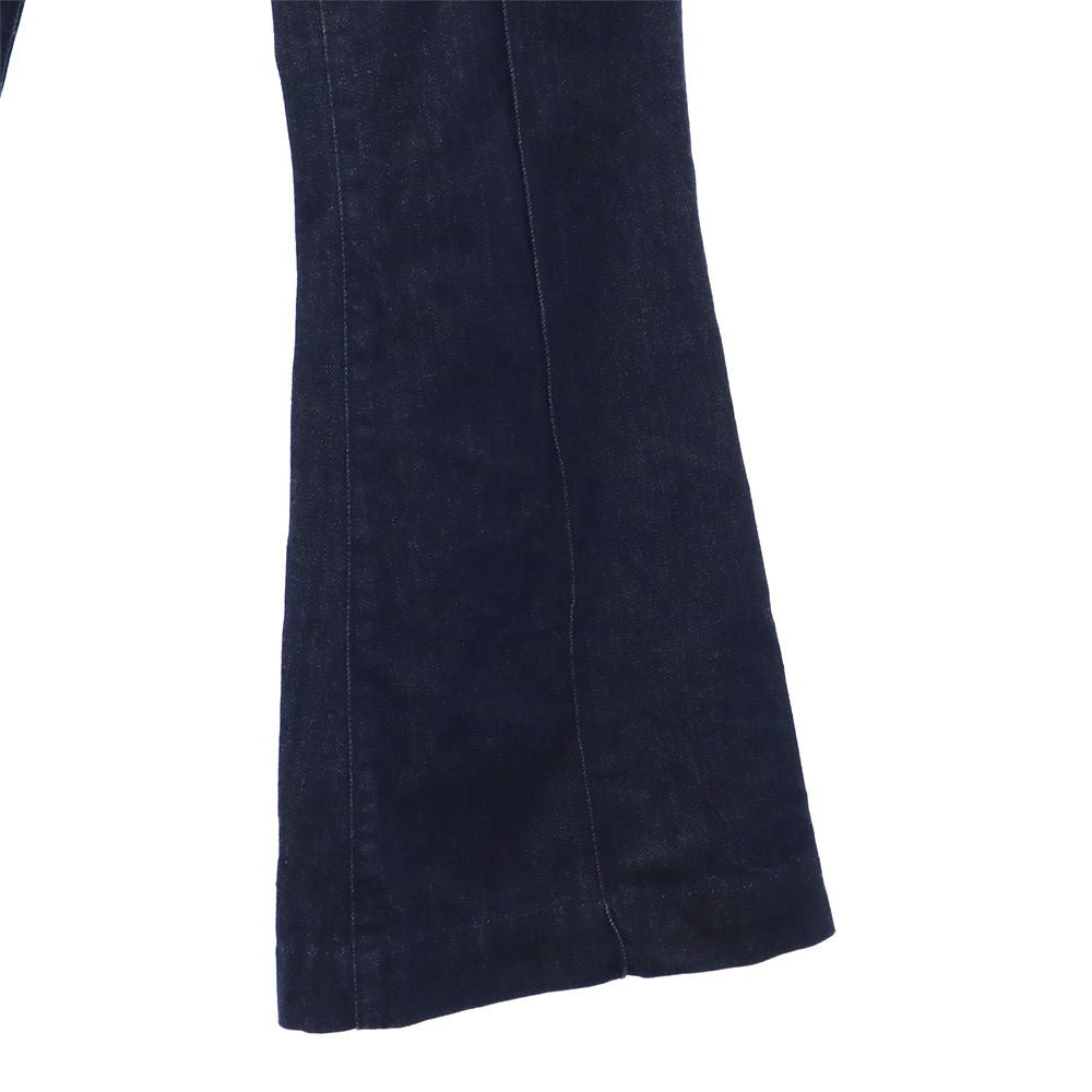 ポロラルフローレン ブーツカットデニムパンツ w26 ネイビー POLO RALPH LAUREN ジーパン レディース