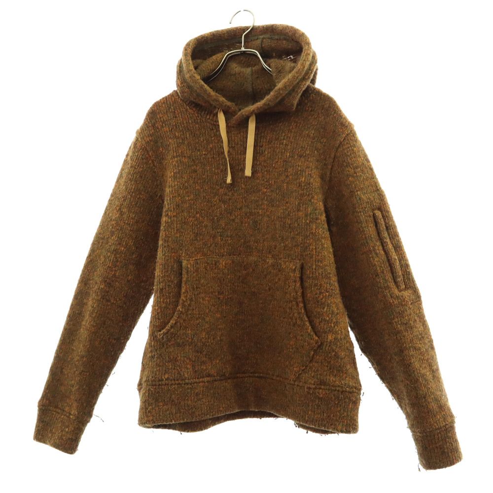 Vulture JOURNAL STANDARD バルチャー 長袖 ニット パーカー M ブラウン系 ジャーナルスタンダード メンズ