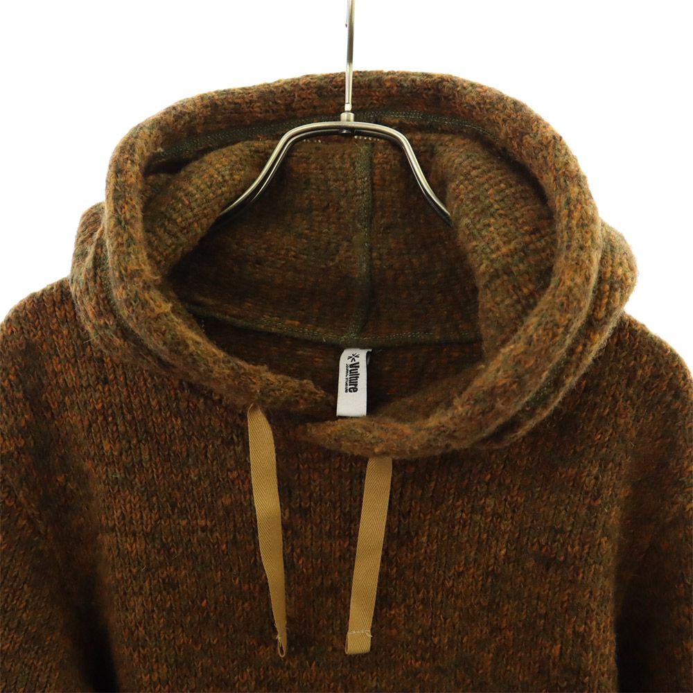 Vulture JOURNAL STANDARD バルチャー 長袖 ニット パーカー M ブラウン系 ジャーナルスタンダード メンズ