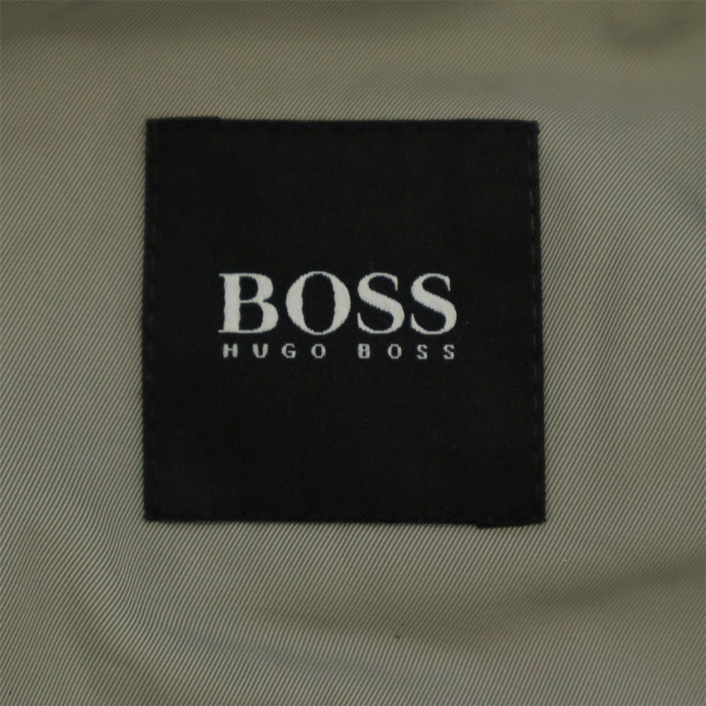 HUGO BOSS ヒューゴボス ミリタリージャケット 42R グレー メンズ