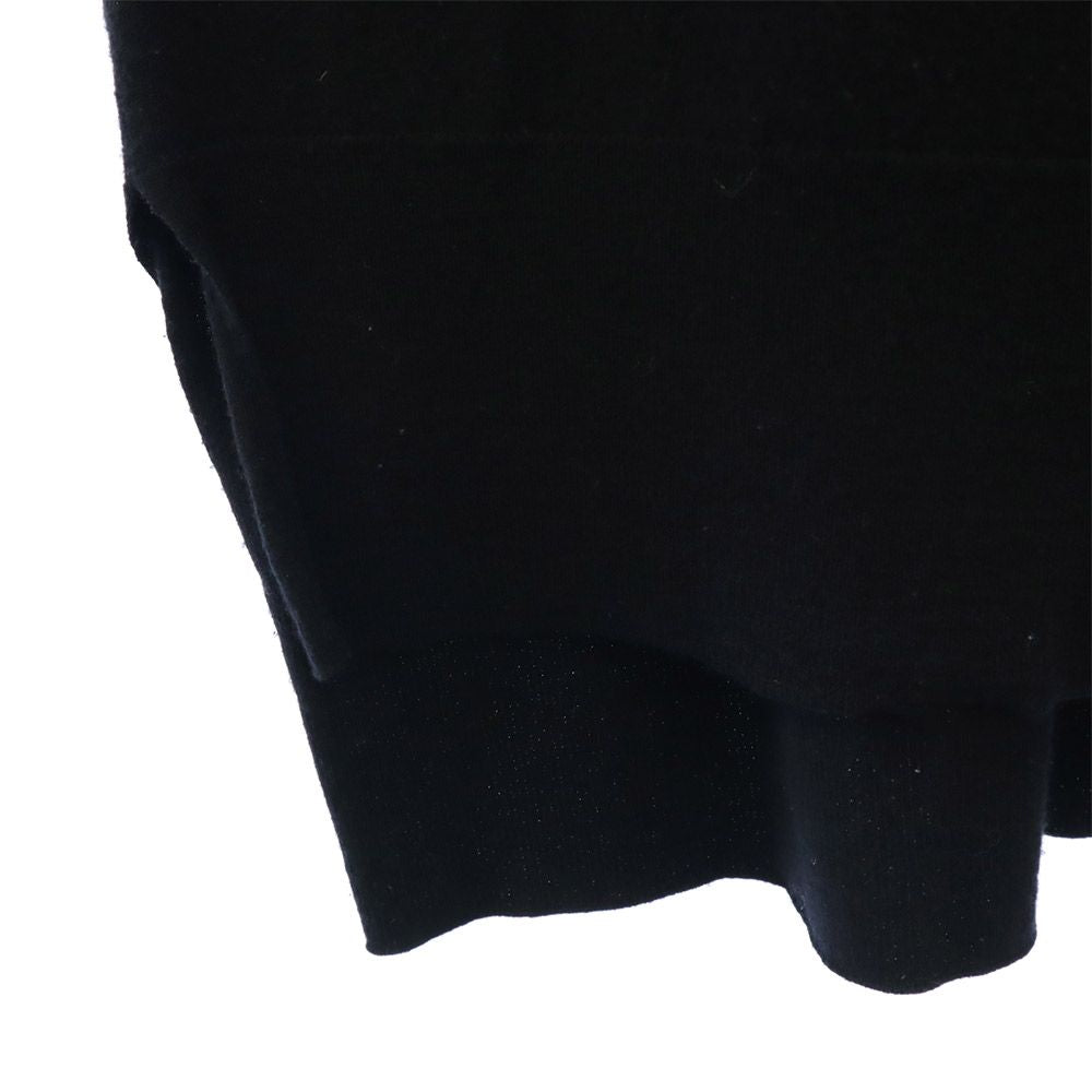 TICCA ティッカ 長袖 ウール タートルネック ロングワンピース F ブラック レディース