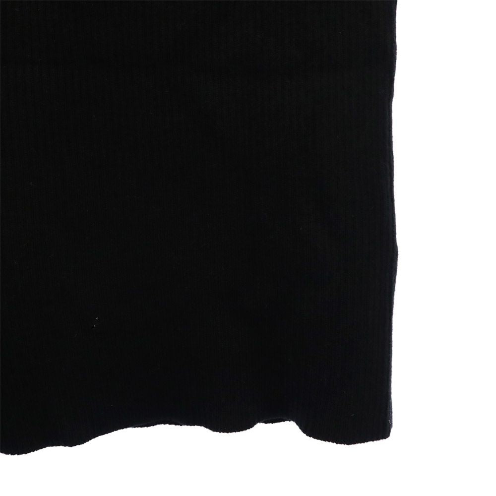 AULA AILA アウラアイラ ビーズ 長袖 セーター ブラック ニット レディース