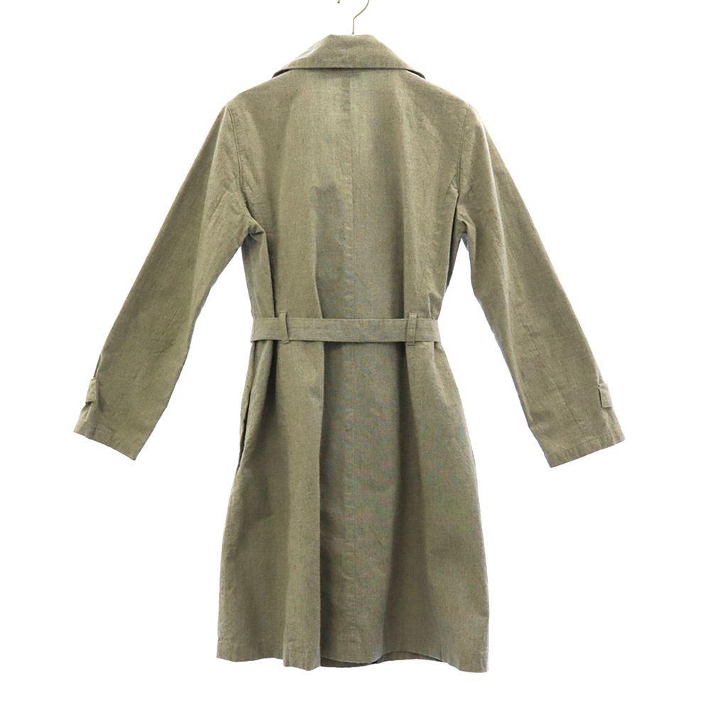 KNOTT ノット 日本製 ダブル コート 1 グレー トレンチコート レディース