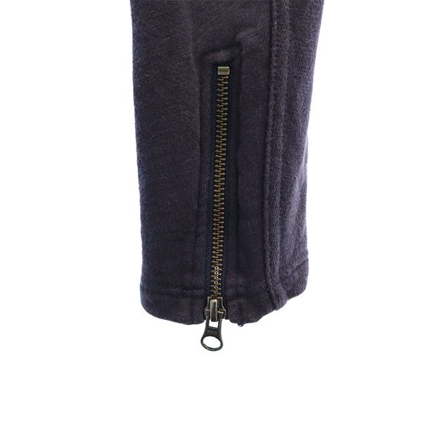 POLO JEANS COMPANY ポロ ジーンズ カンパニー コットン ライダースジャケット M ネイビー レディース