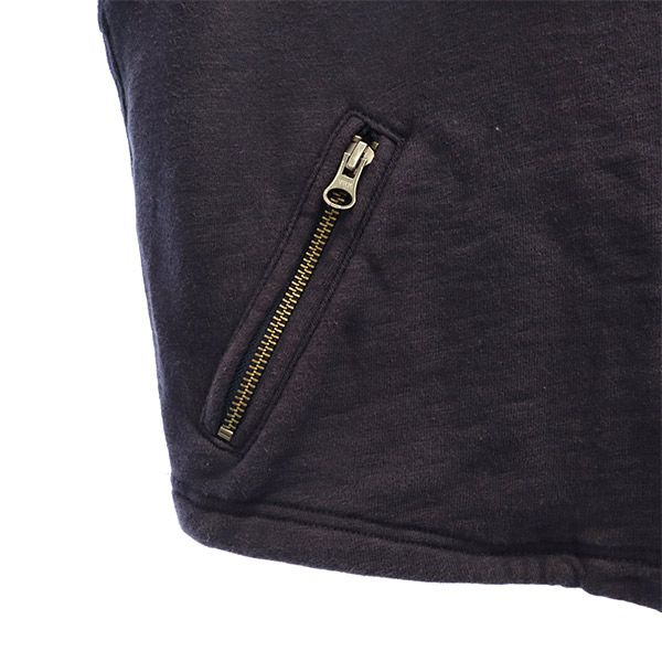POLO JEANS COMPANY ポロ ジーンズ カンパニー コットン ライダースジャケット M ネイビー レディース