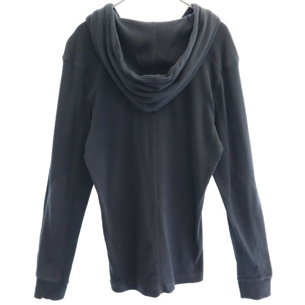 DIESEL ディーゼル 長袖 プルパーカー Tシャツ S ブラック ロンT レディース