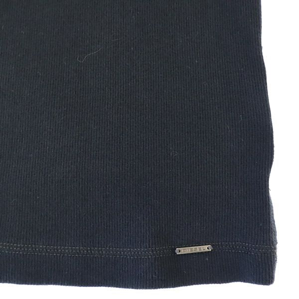 DIESEL ディーゼル 長袖 プルパーカー Tシャツ S ブラック ロンT レディース