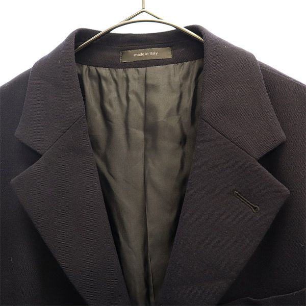 Hilton ヒルトン ウール テーラードジャケット M ネイビー メンズ