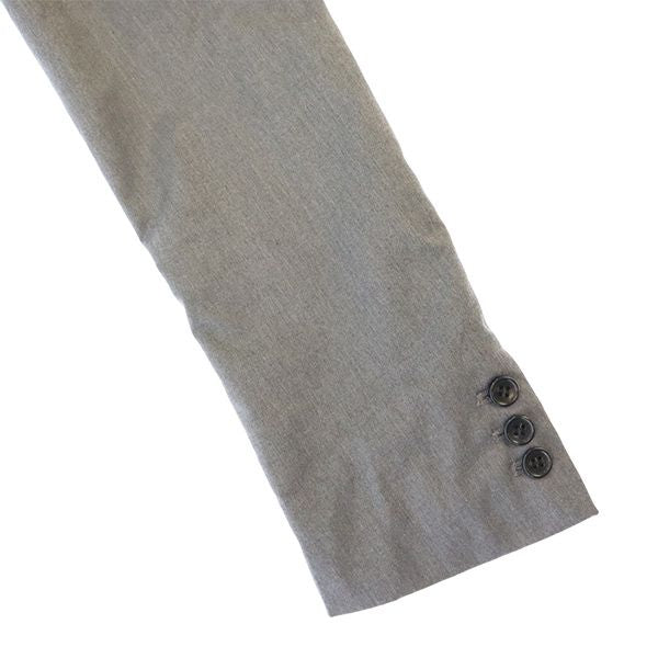 GGD ジージーディー 日本製 テーラードジャケット 3 グレー メンズ