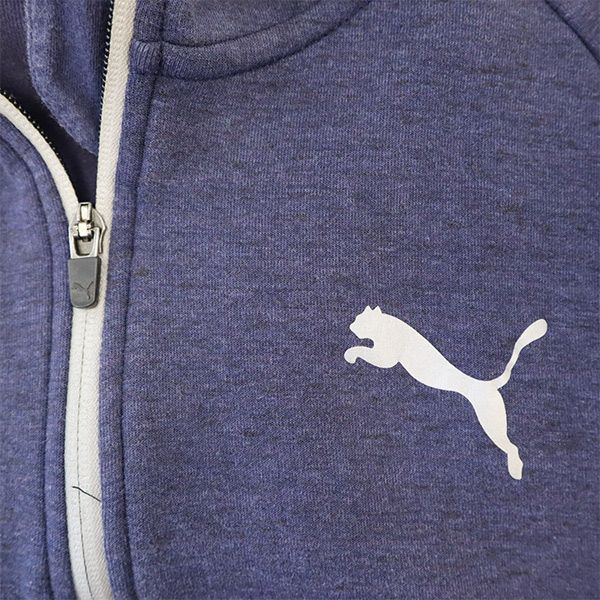 プーマ 長袖 ジップパーカー L ブラック PUMA メンズ